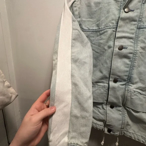 Men's Light blue denim Jacket - Picture 11 of 12